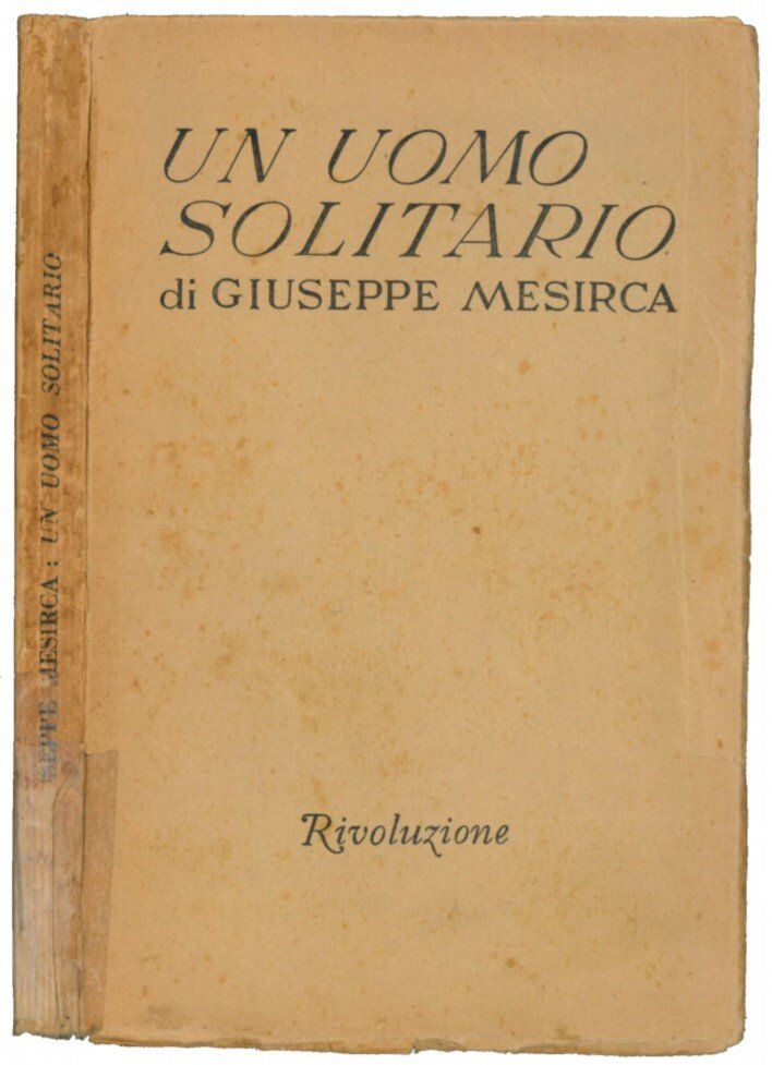 Un uomo solitario: racconti.