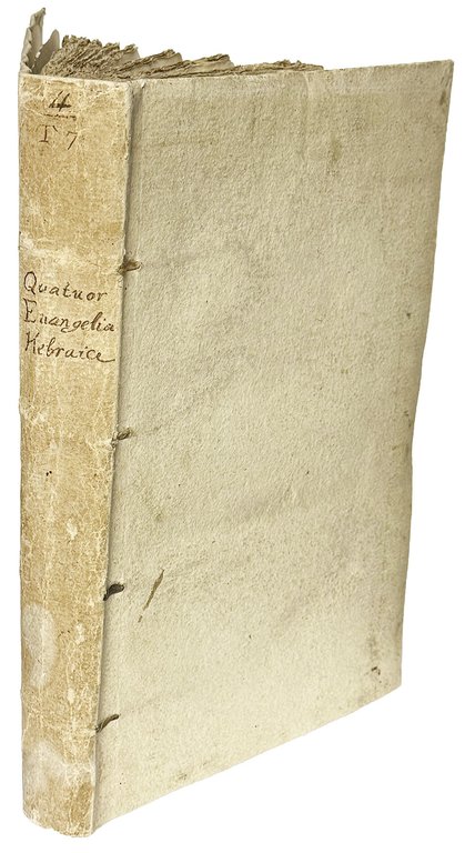 [VANGELI IN EBRAICO] Arbaʻa avne haǧ-ǧilionim mehat-tora ha-ḥadaša ašer neʻettaqu …