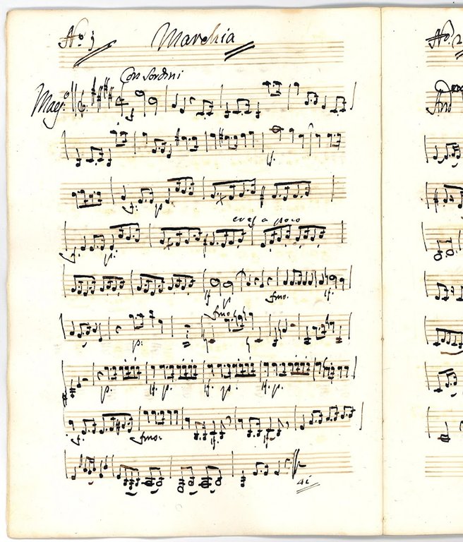Violino secondo. Ballo. Ridoto [sic] a 4^ stromenti, per due …