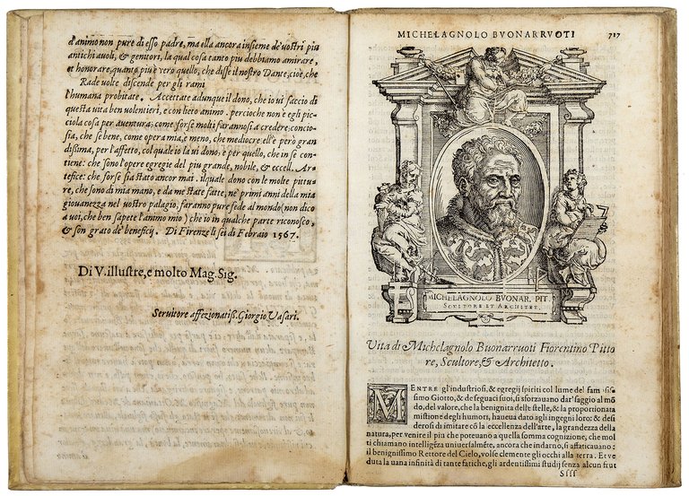 Vita del gran Michelagnolo Buonarroti scritta da M. Giorgio Vasari, …