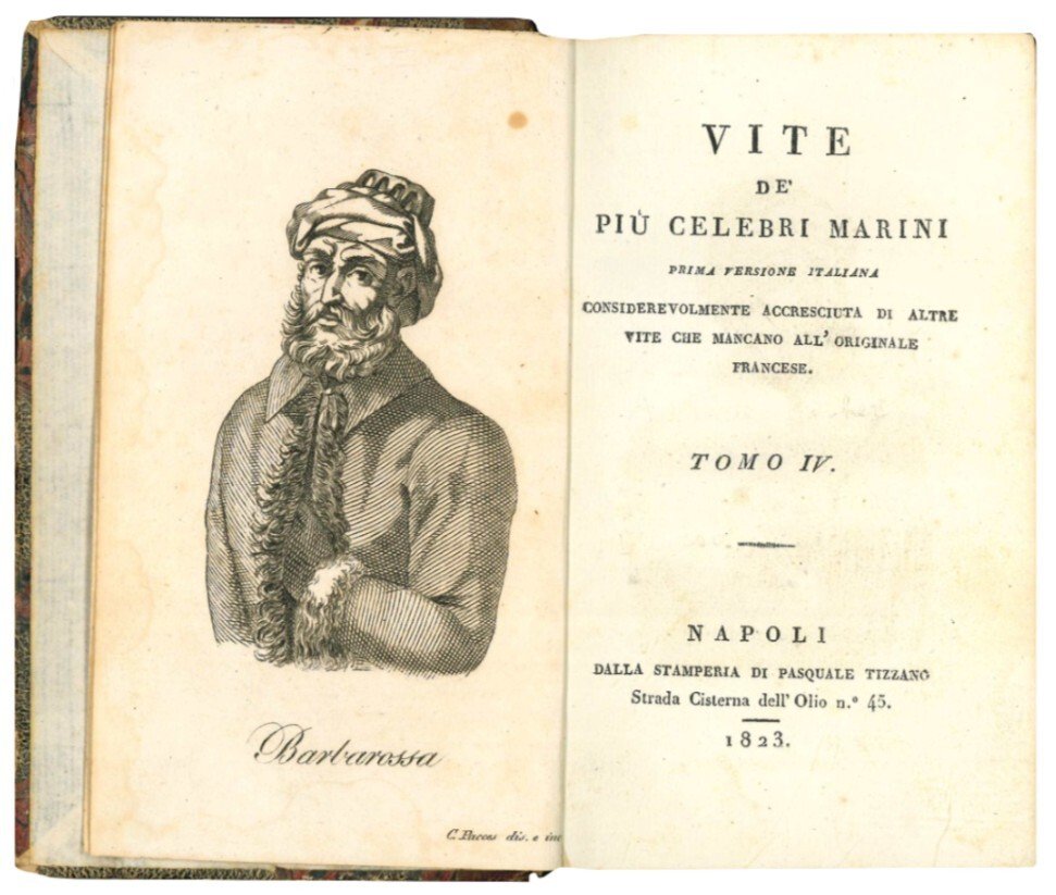 Vite de' piu celebri marini prima versione italiana considerevolmente accresciuta …