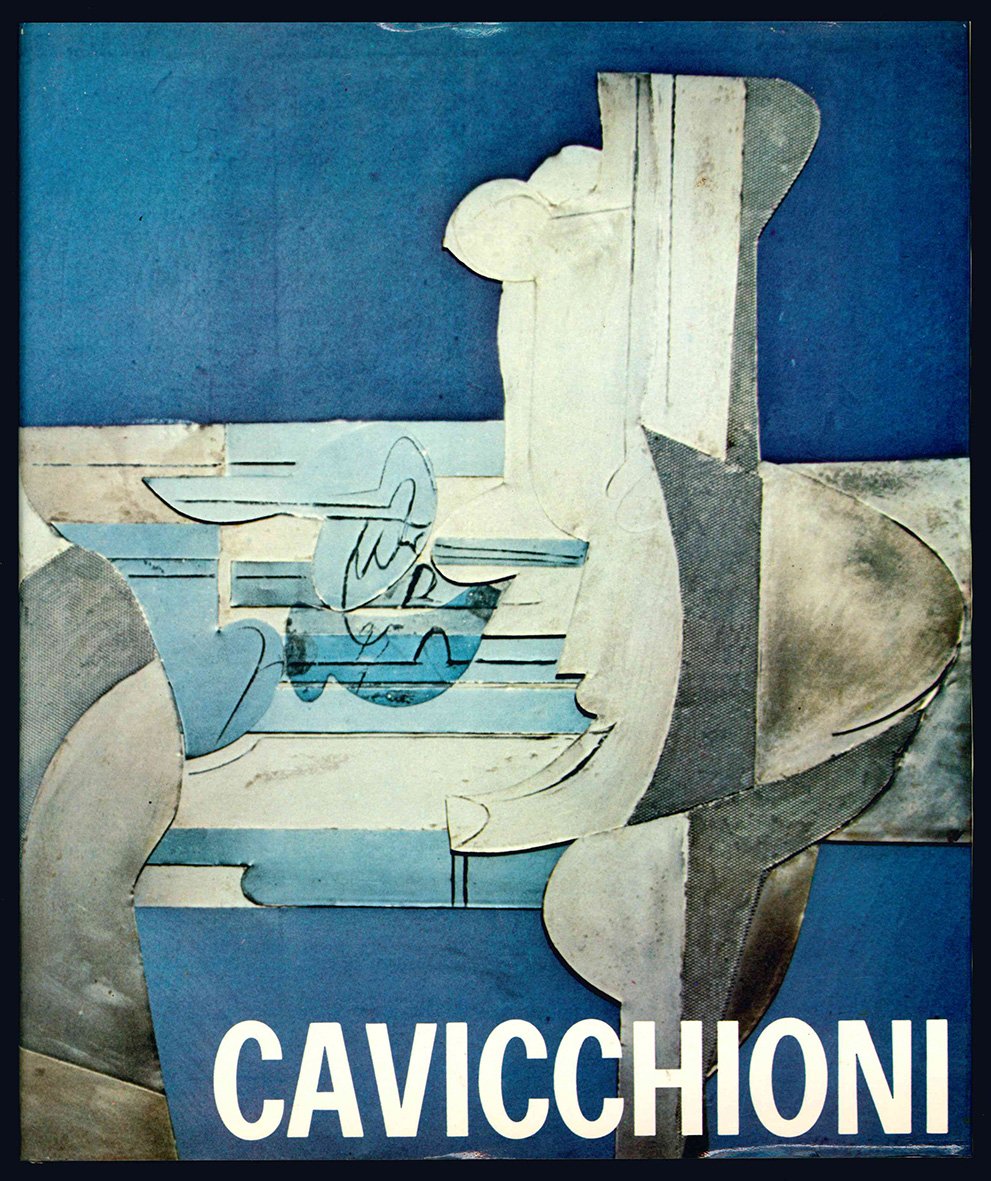 Vittorio Cavicchioni testo di Enrico Crispolti. 47 tavole in bianco …