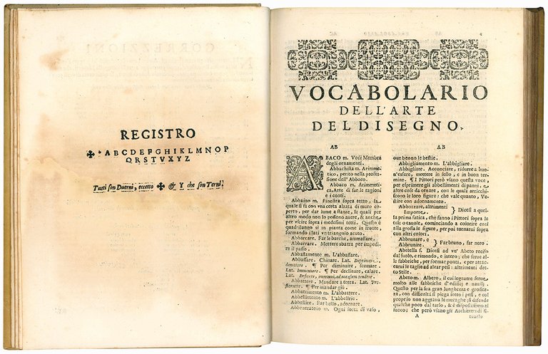 Vocabolario toscano dell'arte del disegno nel quale si esplicano i …