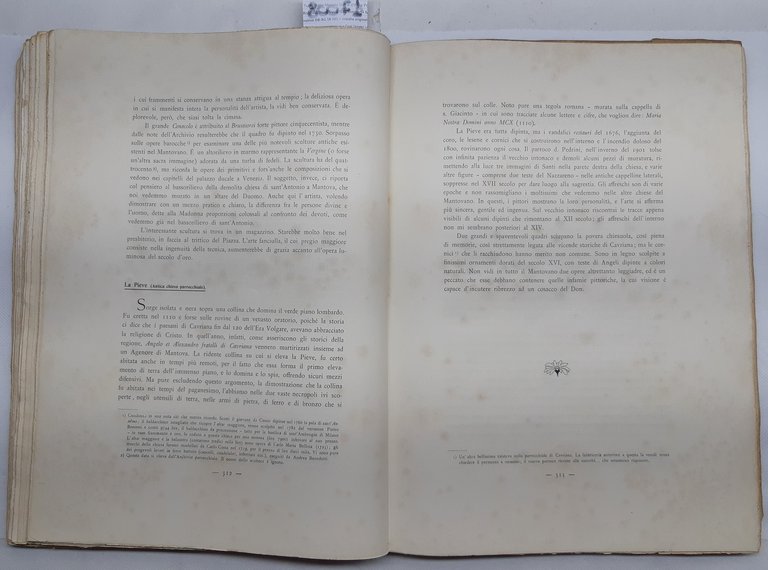 Vittorio Matteucci Le chiese artistiche del Mantovano Segna editori 1902