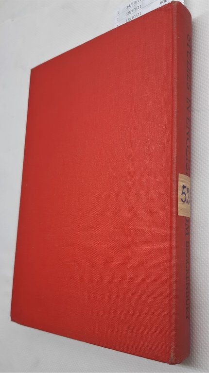 G. Brackenbury Studies in english idiom London Macmillan 1954