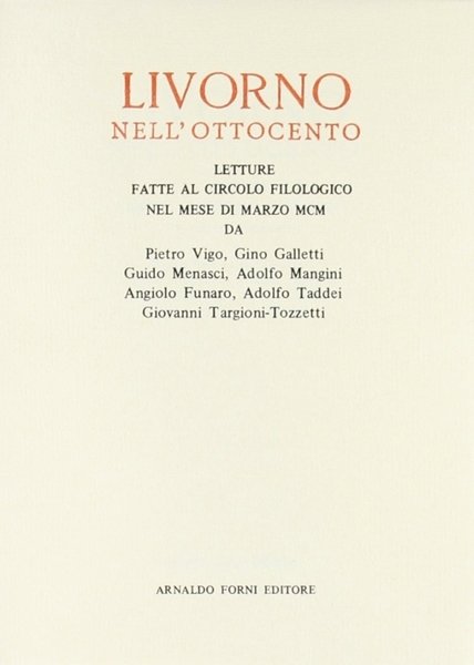 Livorno nell'800 | Immagine principale