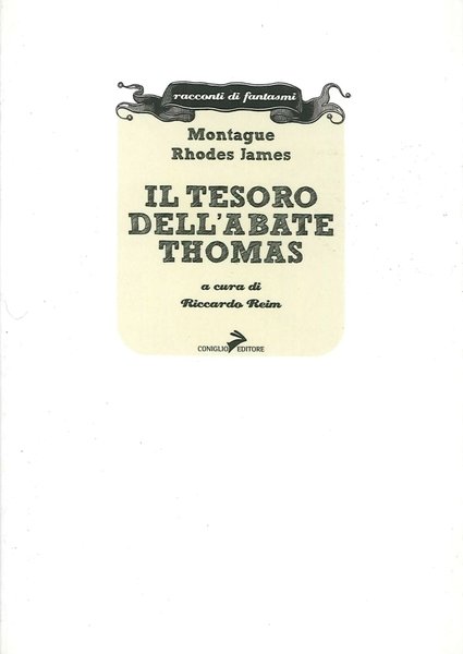 Il tesoro dell'abate Thomas