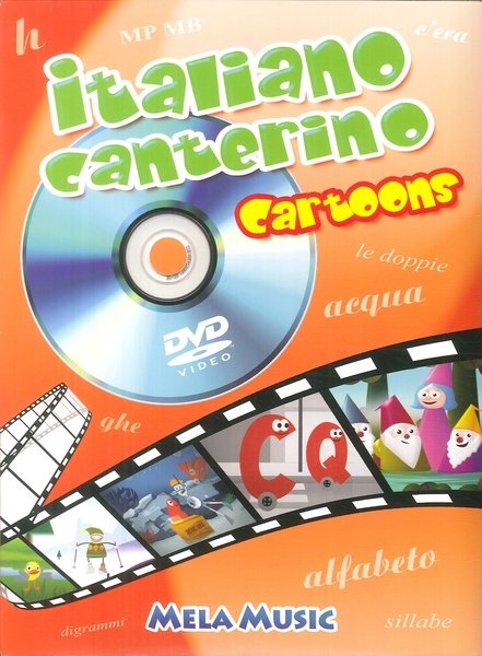 Italiano canterino cartoons. Con DVD