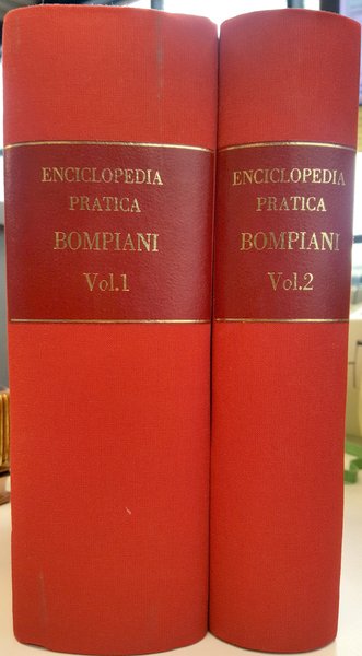 Enciclopedia pratica Bompiani, Milano, Bompiani, 1938