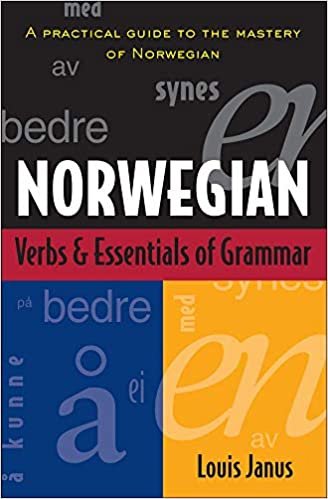 Norwegian Verbs And Essentials of Grammar., New York, McGraw Hill …