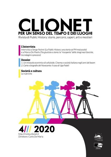Clionet. Per un senso del tempo e dei luoghi (2020). …