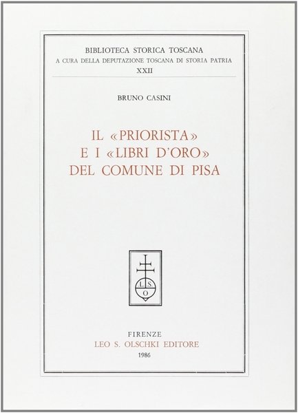 Il priorista e i libri d'oro del comune di Pisa
