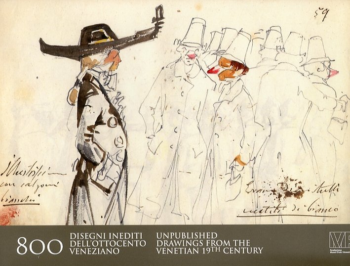 800 disegni inediti dell'Ottocento veneziano