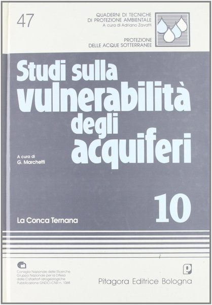 Studi sulla vulnerabilità degli acquiferi. 10. La conca ternana