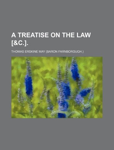 A Treatise On the Law [&c.] | Immagine principale