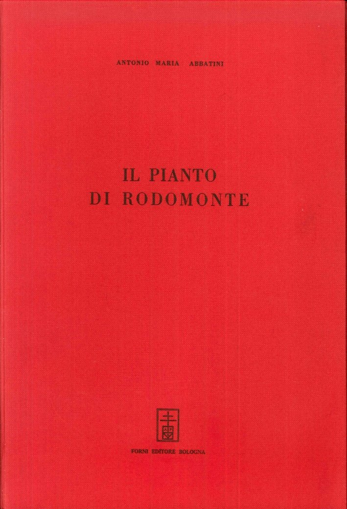 Abbatini Antonio M.: il Pianto di Rodomonte (Orvieto, 1633) | Immagine principale