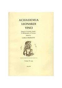 Achademia Leonardi Vinci. VI/1993, Firenze, Gruppo Editoriale Giunti, 1994