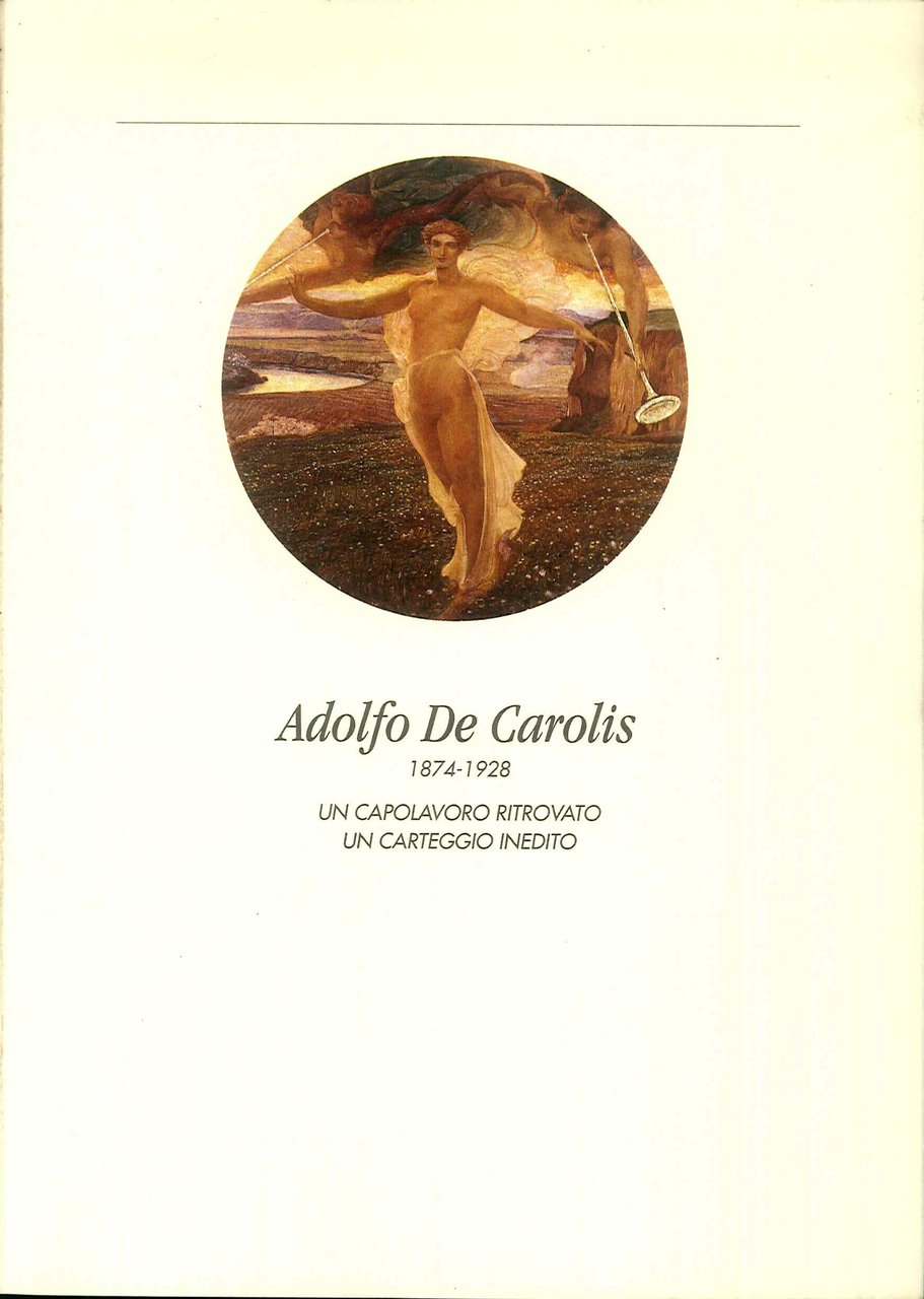 Adolfo De Carolis (1874-1928). Un capolavoro ritrovato, un carteggio inedito | Immagine principale