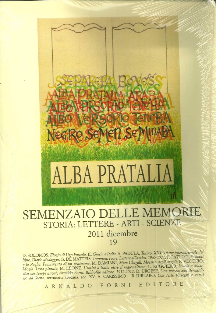 Alba Pratalia. Vol. 19 | Immagine principale