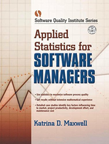 Applied Statistics For Software Managers