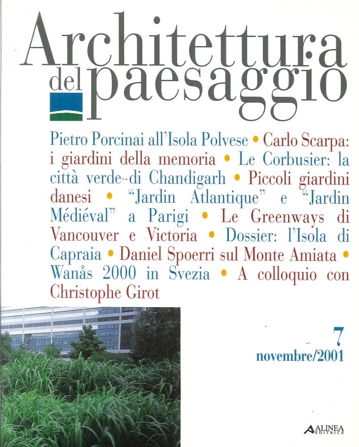 Architettura del Paesaggio. 7/2001