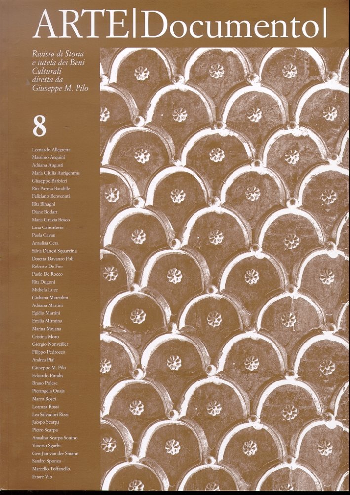 Arte Documento. 8. Rivista e Collezione di Storia e Tutela …