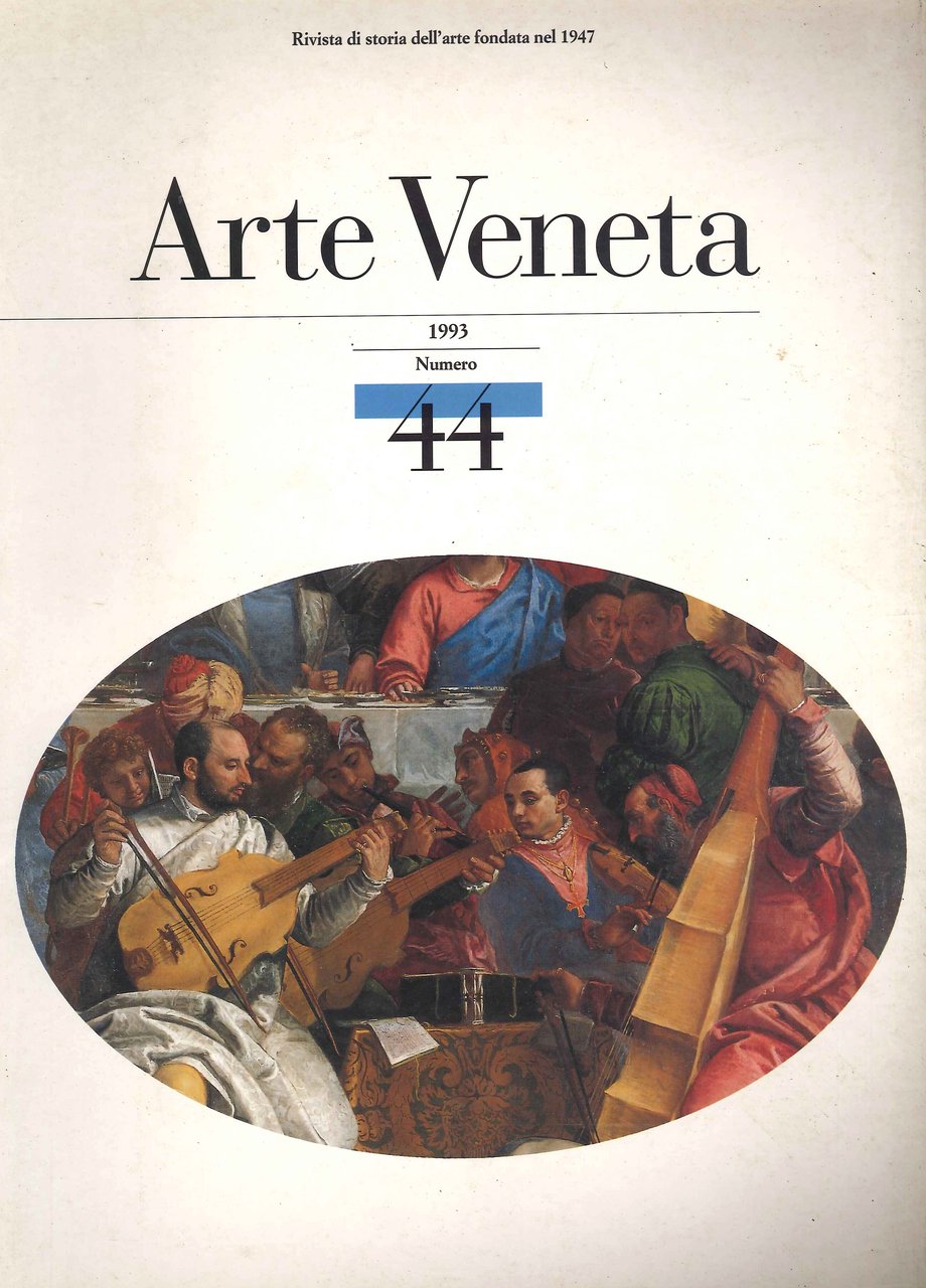 Arte veneta. Rivista di storia dell'arte. Vol. 44 | Immagine principale
