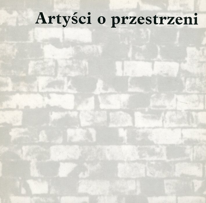 Artist On Space. Artysci o Przestrzeni | Immagine principale