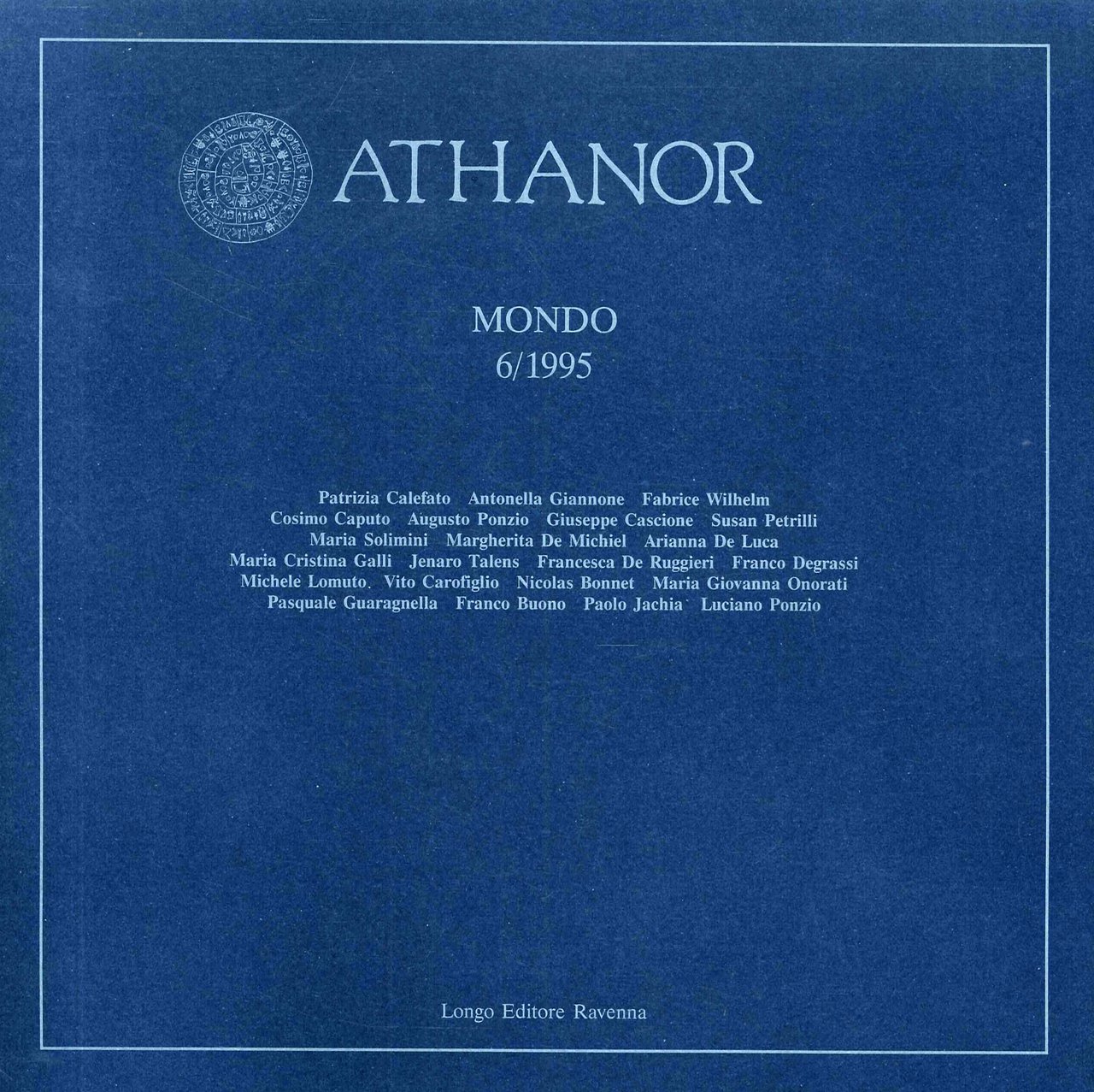 Athanor. 6/1995. Mondo