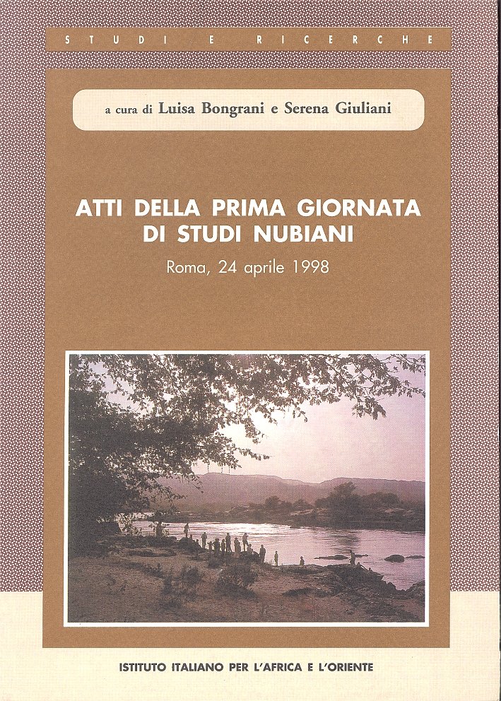 Atti della prima Giornata di studi nubiani (Roma, 24 aprile …