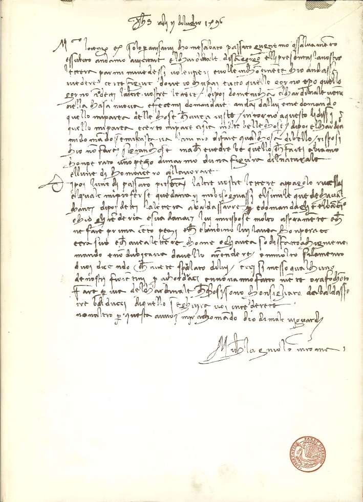 Autografi dell'Archivio Mediceo Avanti il Principato