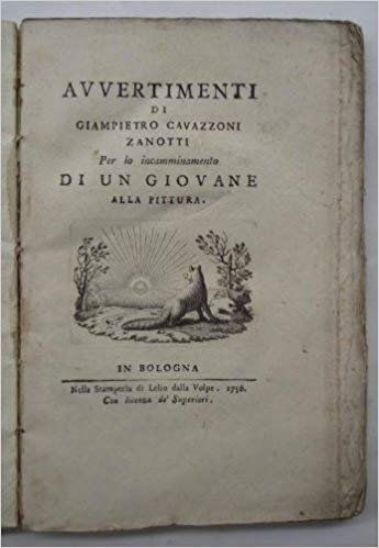 Avvertimenti di Giampietro Cavazzoni Zanotti per lo incamminamento di un …