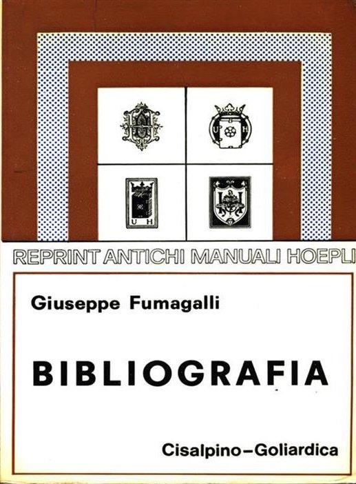 Bibliografia (rist. anast. 1935/4)