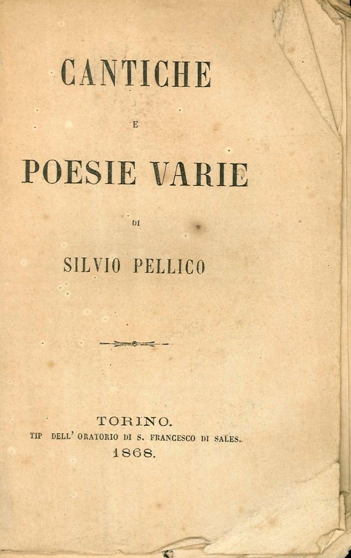 Cantiche e poesie varie | Immagine principale