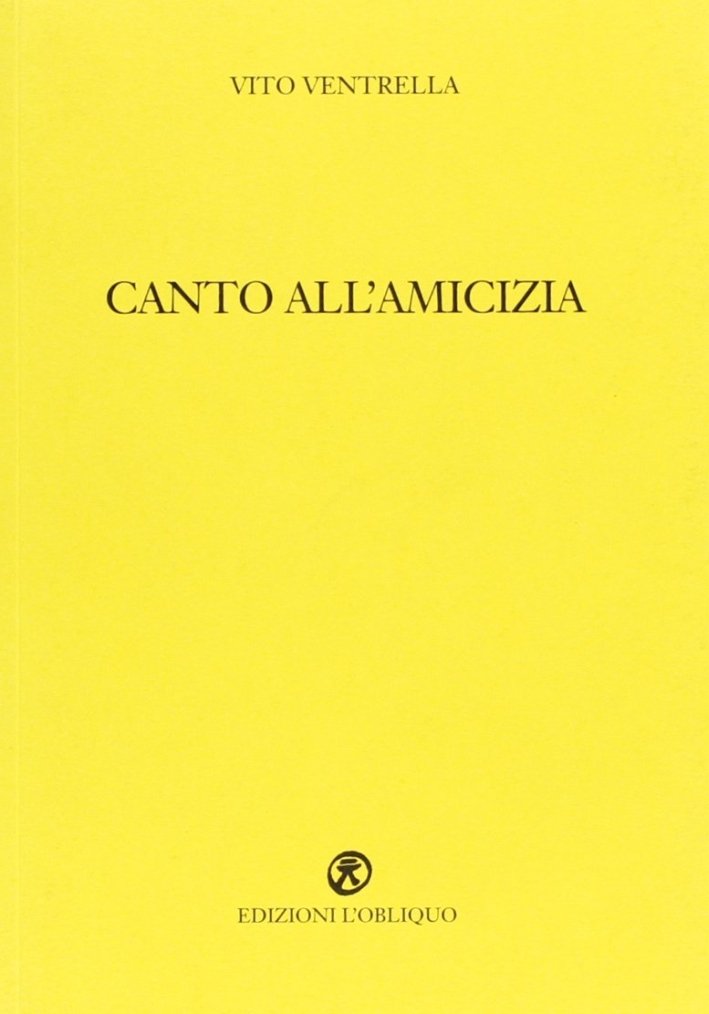 Canto all'amicizia | Immagine principale
