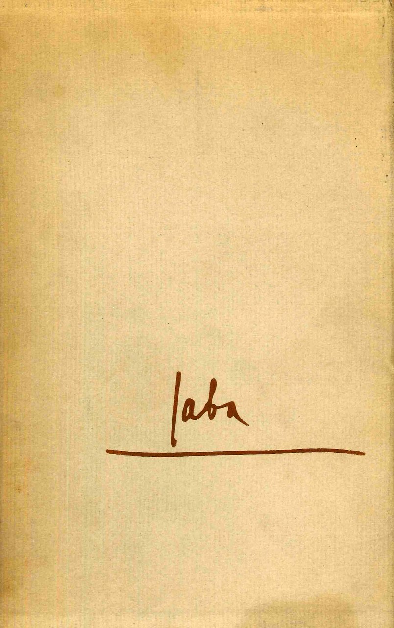 Canzoniere (1900-1947), Torino, Giulio Einaudi Editore, 1958