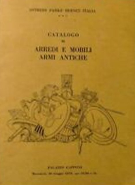 Catalogo di Arredi e Mobili. Armi Antiche