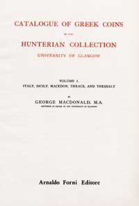 Catalogue of Greek Coins in the Hunterian Collection (rist. anast. …