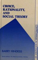 Choice Rationality, and Social Theory | Immagine principale