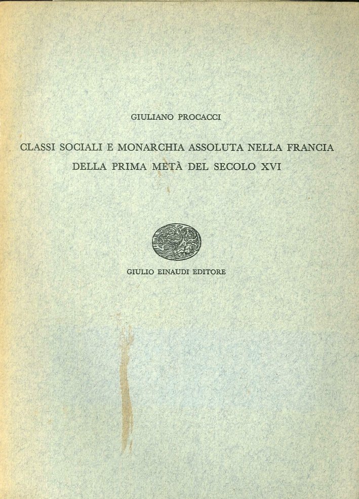 Classi sociali e monarchia assoluta nella Francia della prima metà … | Immagine principale