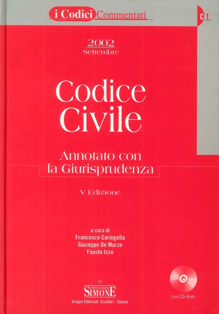 Codice civile annotato con la giurisprudenza. Con CD-ROM