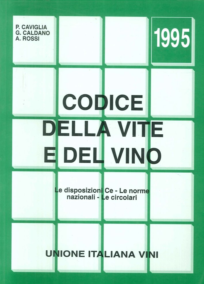 Codice della Vite e del Vino | Immagine principale