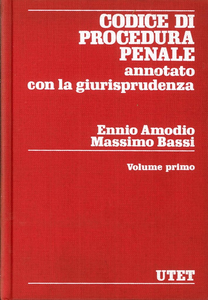 Codice di Procedura Penale. Annotato con la Giurisprudenza