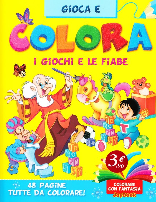 Colora i Giochi e le Fiabe
