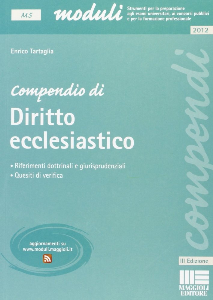 Compendio di diritto ecclesiastico | Immagine principale
