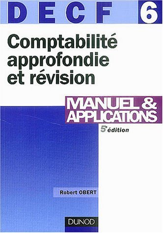 Comptabilité approfondie et révision : Manuel & applications | Immagine principale
