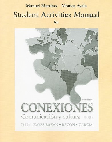 Conexiones / Connections Student Activities Manual: Comunicacion Y Cultura / … | Immagine principale