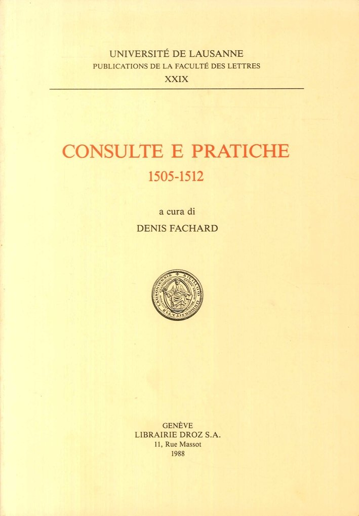Consulte e pratiche 1505 - 1512 | Immagine principale