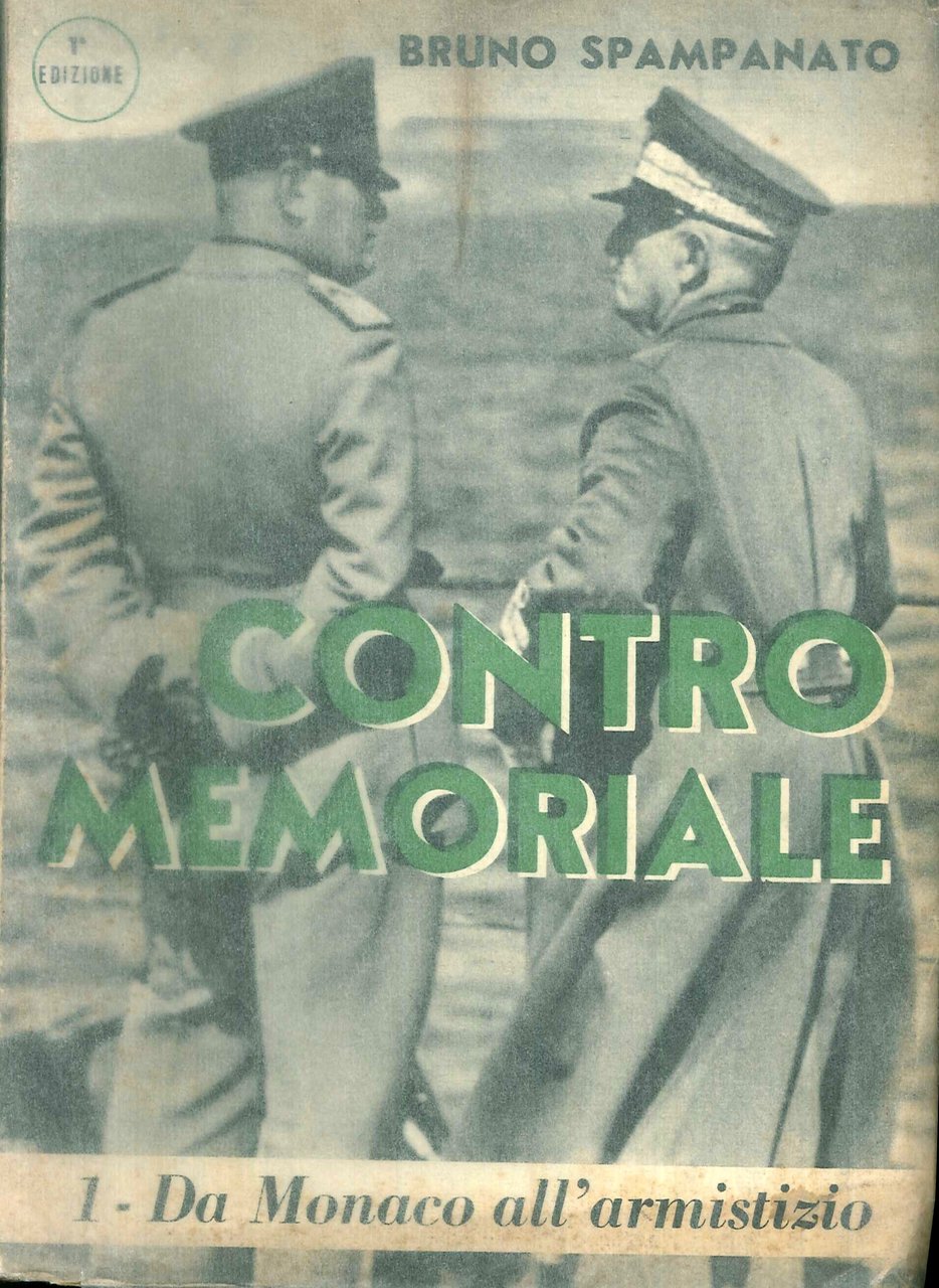 Contro Memoriale. 1. Da Monaco all'armistizio. | Immagine principale