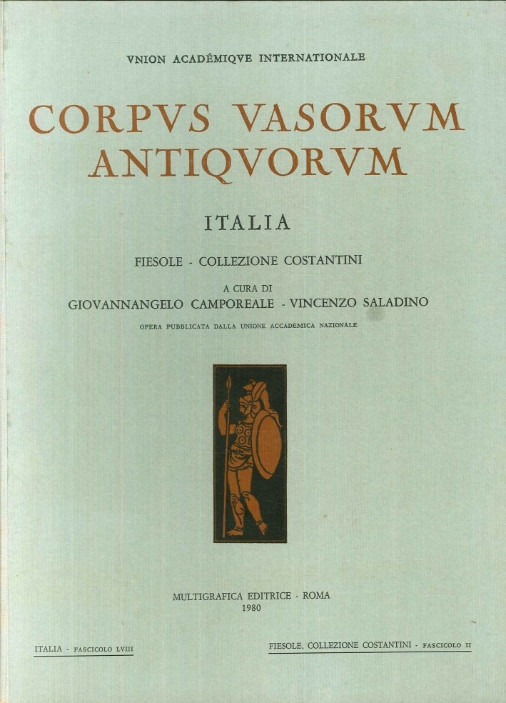 Corpus Vasorum Antiquorum. Fiesole, Collezione Costantini. Fascicolo II | Immagine principale